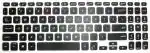 Saco Black Keyboard Skin For ASUS X515JA-EJ322TS(CKSCAS340BC-08)