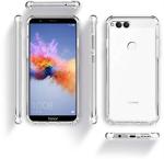 S-Hardline Honor 7X Transparent Silicone Soft Flexible Shockproof Bumper Case