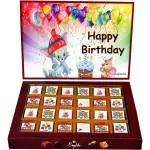 Expelite Birthday gift for kids - 24 pc tom & Jerry theme Birthday chocolates Bars (450 g)
