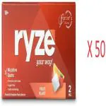 RYZE Nicotine Gum 2mg | Fruit Blast | Soft Chew| Aids in Quitting Smoking & Chewing | Smoking Cessation | 3 gums x Pack of 50