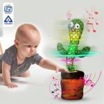 KIWI Kool Dancing Cactus Talking Toy , Cactus Toy for Kids , Plush Toy Wriggle & Singing Recording Repeat