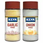 Keya 105 gm Combo| Garlic Powder (55 gm) | Onion Powder (50 gm)