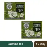 Mlesna Jasmine tea (50 x 2g) Tea Bag Carton (Pack of 2)