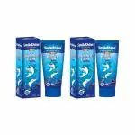 SmiloShine Gel Toothpaste for Kids - Bubble Gum Flavor Pack of 2