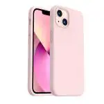 CAPO | Plain & Stylish Soft Silicone Covers | for iPhone 13 (Pink)