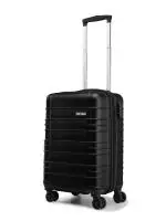 Stony Brook by Nasher Miles Latitude Hard-sided Co-extrusion Polycarbonate Cabin Black 20 inch |55cm Trolley bag