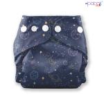 POPOK Reusable Cloth Diaper pack of 1 with 1 insert, Size S (0-6 months)