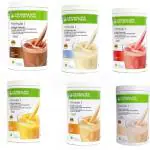 HERBALIFE NUTRITION FORMULA 1 SHAKE MIX 6 FLAVOR KULFI+CHOCOLATE+MANGO+VANILLA+ORANGE+STRAWBERRY [PACK OF 6]