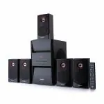 Impex BLUEROCK 140 Watts 5.1 Channel Multimedia Speaker System with USB/SD/MMC Card/Bluetooth/FM Radio & Remote Function (Black)