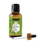 Indus Valley 100% Pure Natural & Organic, Undiluted Tea Tree Essential Oil with Therapeutic Grade & Glass Dropper for Skin, Hair Care -15ml