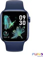 FUNO TECH funo hw22 Smartwatch  (Black Strap, 65*222*35mm)