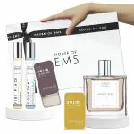 EM5 Gift Set for Men with 2x12ml Perfume Sprays, 2x12gm Solid Perfumes & 1x50ml Perfume Spray