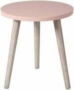 NIRVANA Wooden Round Table Three Legs Coffee Table End Table for Living Room