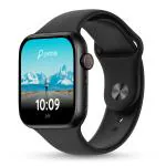 Pebble Active 1.83 inch HD Display, BT Calling, Health Suite, Zen Mode, Sleep Monitoring, Multiple Watch Faces, Step Pedometer, Multiple Sports Modes, Alarm & Notification, Sedentary Alert, Smart Calculator - Jet Black