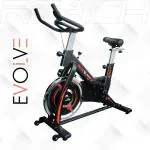 Reach Evolve Spin Bike Best for Cardio and Weight Loss Exercise Cycle Black