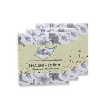 Art N Weaves Glycerin Saffron Handmade Sha Shi Soaps, 100 g Each (Set Of 3)