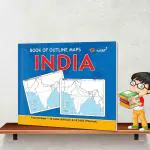 GO WOO BOOK OF OUTLINE MAPS India| Outline Maps Collection - Political & Physical Edition