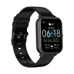 pTron Pulsefit Pro Bluetooth Calling Smartwatch with SpO2 & Heart Rate Monitor Black