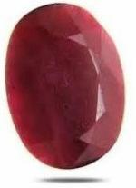 Chopra Gems 6 Ratti Crystal Ruby Manik Stone - 5 cm