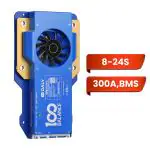 amiciSolar Battery Management System DALY, 300A 8-24S, 24-72V BMS with 1A Active Balancer and Built-in Bluetooth for Lithium/LFP/LTO Battery Pack, Works with 100BALANCE Mobile App