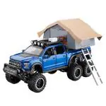 KTRS ENTERPRISE 1:24 Alloy Metal Pull Back Die-cast Car Model Car Pull Back car Super car with Openable Doors with Sound and Light Doors & Light Music Boys Toys Kids (Raptor House)