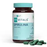 HealthKart HK Vitals Spirulina 1000 mg, For Energy, Immunity, and Weight Management, 60 Tablets