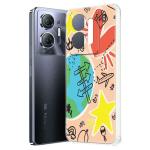 Fashionury Soft Silicone Designer Printed Full Protection Printed Back Case Cover for Infinix HOT 30 5G -D3098