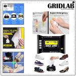 GRIDLAB Shoe Cleaner Wipes 80 Pcs Portable Sneakers Cleaner Shoe Wipes Quickly Remove Dirt & Stains, Sneakers Cleaning Kit