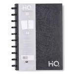 Navneet HQ| EZEE Disc Notebook Black| Single Line| B5 Size - 25 cm x17 cm| 120 Pages