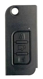 SLC-e Replacement New Remote Shell and Flip Keys Shell/Case Compatible Car for Mahiandra XUV 500