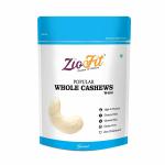Ziofit Popular Whole Cashew 80g, Nutritious Dry Fruit, Healthy Snacks - Rich in Nutrients, Protein, Fiber, Vitamins