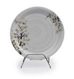 Evaware International 6 Piece Melamine Plate Set for Kitchen Dinner Plate Salad Plates (11 inch)