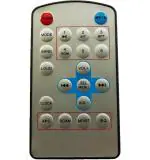 AKSHITA TRADING Remote Control for Car USB Geesonic FM Player (Grey)