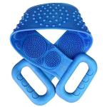 CONSONANTIAM Bath Body Cleaning Belt Skin Brush Belt For Skin Bathing For Kids Men's & Women Silicone Body Scrubber/Bath Body Cleaning Belt/Skin Brush Belt For Skin/Bathing/Body Dirt Removal For Kids Men's & Women