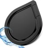 Artmu Black Matte Cell Phone Ring Holder, Phone Mount And Finger