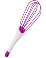Wofier Egg Whisks Folding Egg Beater Blender Kitchen Wire Whisk Egg Milk Beater Beating And Stirring 1 Piece Plastic Balloon Whisk