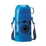 Milton Eiffel Blue Stainless Steel Insulated Flask,480 ml