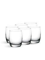 Ocean Glassware Ivory Hi Ball Glass, Set of 6, 320ml, Transparent