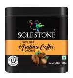 SOLE STONE Coffee Powder, 250g | 100% Pure Arabica Original | Medium Roast | 0% Chicory | All-Natural, No preservatives