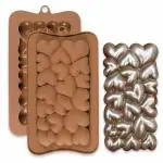 Chocolate Candy Sugar Craft Gum Paste Mold Cake Decorating Tools Heart Pattern Chocolate Shape Silicone Soap Mold