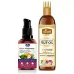 Mapril Phyto Face Serum & Onion Hair Oil for Healthy Strong Hair Growth & Soft Smooth Clean Spotless Skin(Serum-30ml+100ml-Oil)