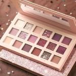 Beauty Glazed Edition 18 Colors Pigmented Nude Beauty EyeShadow Palette Eye Shadow 18 g (The Nudes Blushed)