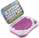 Pulsbery Educational Computer Mini Laptop Toy for Kids-Learning Alphabets, Numbers,Words, Animals