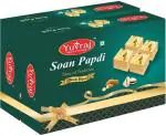 Yuvraj Desi Ghee Patisa Soan Papadi Mitha Famous Sweets Combo Pack (500 gm x 2)