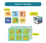 Skillmatics Memory for Where Things Belong Board Game for Kids 3Y+, Multicolour