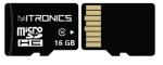 Mitronics Micro Sd Card, 16 Gb, Microsd Class 10 Memory Card Read Speed 100 Mb S For Mobile Phones, Cameras, Cctvs & & Drones - Fast Data Transfer with CPRM Standard Highest Security