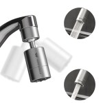 WaterScience Kitchen Tap Extender - Mini | Upto 70% Water Saving | 360 Degree Rotation | Fits 22-24 mm taps