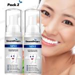 Smartdrops Teeth Whitening Foam Teeth Whitening Kit (Pack Of 2)