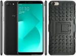 CarryWrap Back Cover for OPPO A 83 (Black)