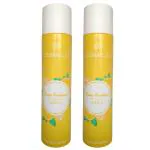 Cosmella Air Freshener Lemon for Room, Home, office, Party Hall, 310ml Each, Pack of 2